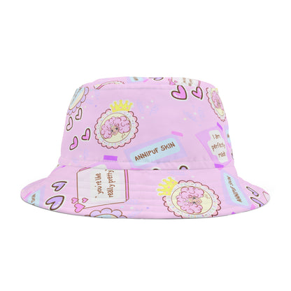 Kawaii Annipuf Bucket Hat (AOP)